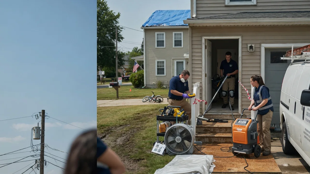 Water Damage Repair in Branchdale, PA near me